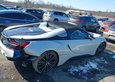 2019 BMW I8 z USA, uszkodzony, nr VIN WBY2Z6C58K7D37486